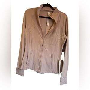 NWT Lululemon define jacket nulu PROCELAIN PINK Size 12